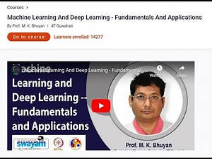 NPTEL Machine Learning and Deep Learning - Fundamentals and Applications week 1 assignment solved.