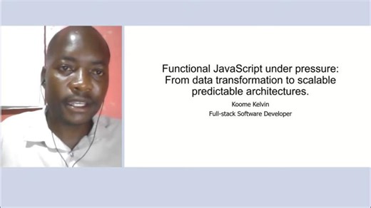 Functional Javascript under pressure by Koome Kelvin | Magnus Sedlacek