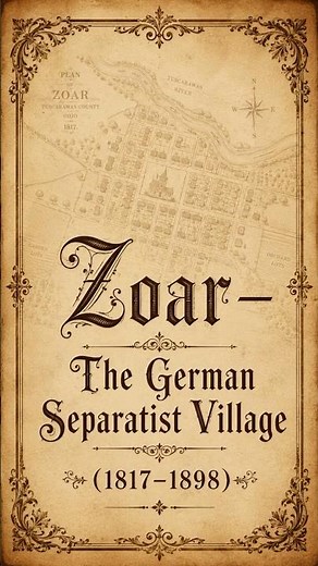 Zoar — The German Separatist Village 1817–1898 #ohiohistory #history