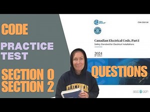 CEC Section 0 and 2 Practice Problems without Solutions. Electrical Code Test Questions