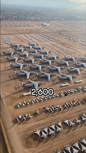 The World’s Largest Airplane Graveyard 🌍✈️