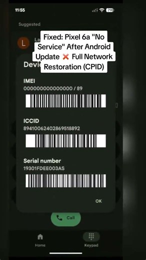 Fix Google Pixel 6 IMEI 000000 & No Service | 100% Remote Solution 🛠️📱