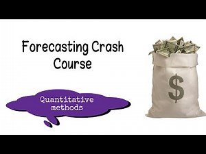 Quantitative Forecasting Methods Pt.1 / طرق التوقعات الكمية الجزء 1