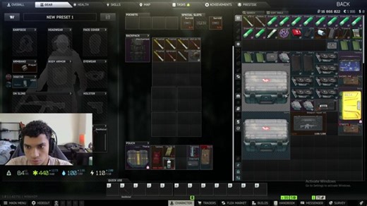 going to labrynth in tarkov😊I HATE THIS GAME😊I LOVE THIS GAME😊SHORT STRIM😊JOIN NOW😊OR IMA EAT YOU😊