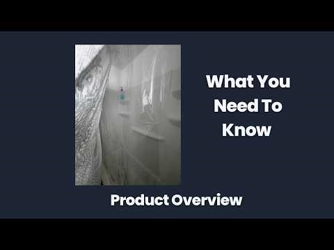 Product Overview LiBa Shower Curtain Liner
