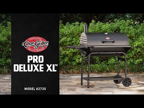 Pro Deluxe XL Charcoal Grill | Char-Griller