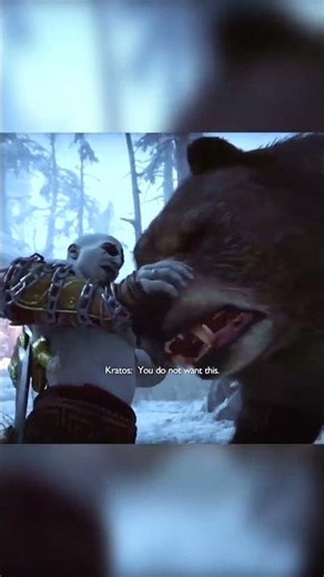 FREYA CHOSE REVENGE BUT KRATOS SAVED HER #godofwar #godofwarragnarok #kratos #gaming #shorts