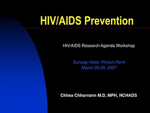 HIV/AIDS Prevention - SlideServe