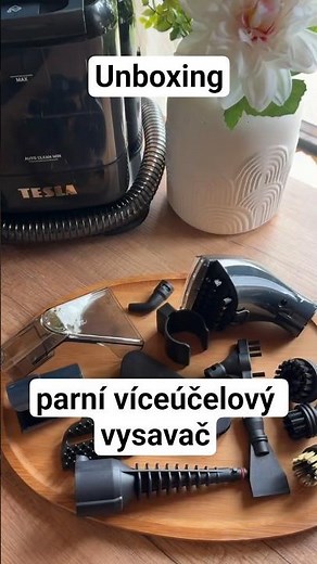 📦 Unboxing | TESLA PowerWash & Steam Station TQS600 - víceúčelový vysavač s funkcí páry