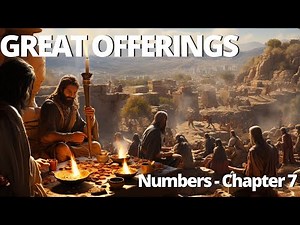 Numbers - Chapter 7 - Offerings at the Tabernacle's Dedication