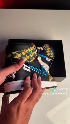 Limited Giyuu Tomioka Jordan 1 from Demon Slayer