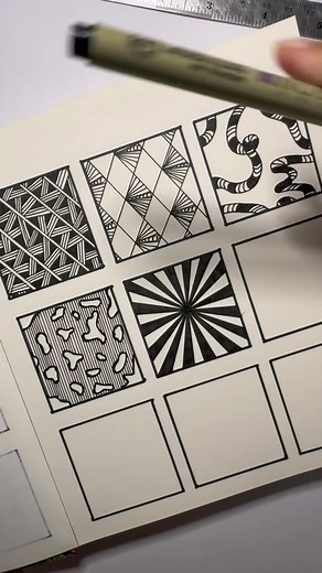 Zentangle Tile Tutorial for Beginners | Creative Doodling Designs