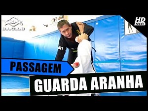 Jiu-Jitsu - Passagem da Guarda Aranha - Rubens Vieira - BJJCLUB