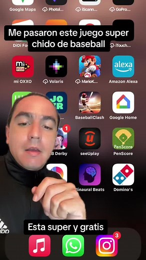 Juego para celular de besibol super recomendable #baseball #mlb #beisbol #pelotero #mlb