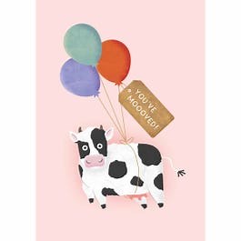 You've Moooved!,New Home Card