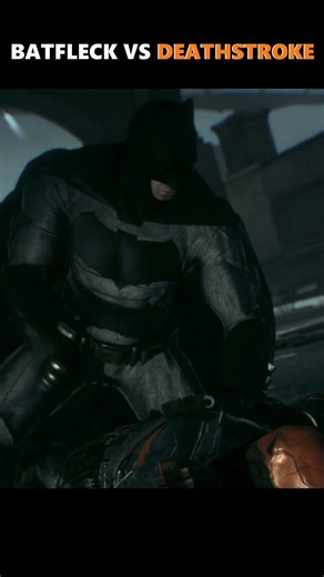 The fight we wantend!!! || BatFleck vs Deathstroke