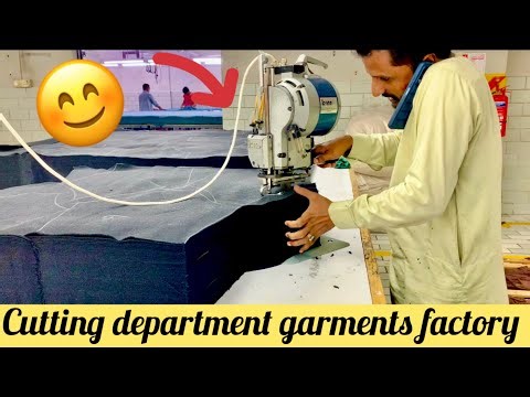 Cutting Department in Garments Factory | Complete Process #trending #youtube #foryou