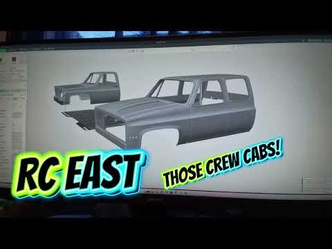 Update in the project crewcab and 81-87 front end #3d #squarebody #custom #3dprinting 