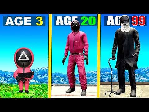 Surviving 99 Years In SQUID GAME In GTA 5!