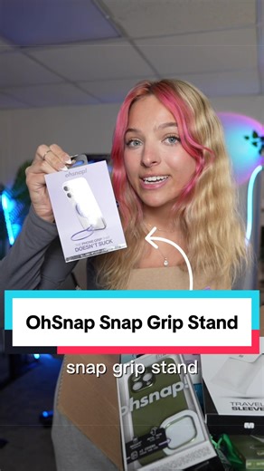 Discover the OhSnap Snap Grip Stand: A Game-Changer!