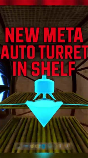 RUST - New meta Auto Turret in shelf #rust#раст#rustgame#rustnews #rustmeta