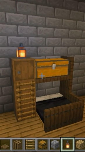 Basic bed tutorial #minecraft #tutorial