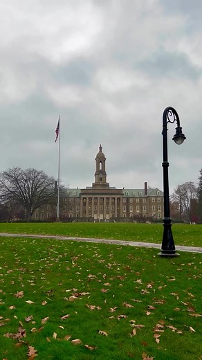 18K views · 391 reactions | Peaceful Rain at Old Main️ | Penn State | Facebook