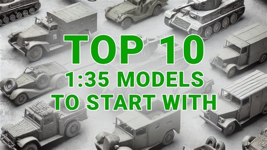 适合新手的10款1/35比例模型