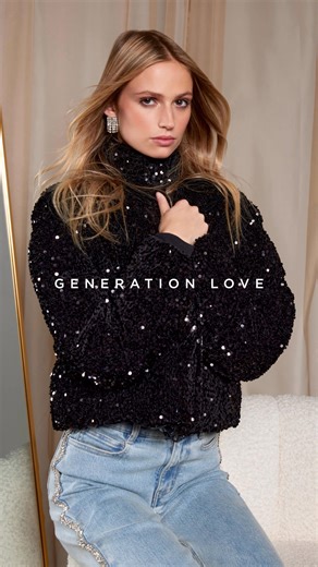Because your wardrobe deserves a little sparkle. Shop sequin-embellished favorites that blend sophistication with standout shine. | Generation Love Clothing