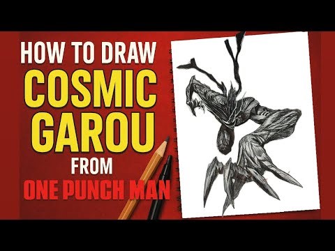 How to draw cosmic garou form || one punch man ||