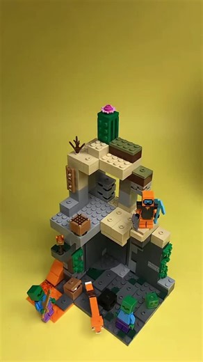 Children's Garden on Instagram: "LEGO Minecraft 2026 Zombie Dungeon Set #21587 🟩🟨 _rlfm _21587 LEGO Minecraft Review & Giveaway"