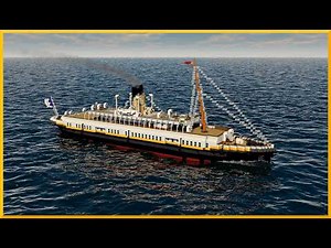 Minecraft S.S. Nomadic - The tender of Titanic and Olympic