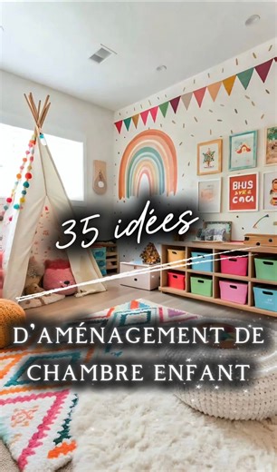 35 idées d’aménagement de chambres d’enfants 🌸 Des inspirations pour tous les styles et toutes les envies : rangements malins, coins jeux, lits cosy, petits bureaux, couleurs douces ou peps… bref, de quoi faire le plein d’idées pour créer une chambre aussi jolie que pratique ✨ #chambreenfant #ideedeco #inspirationdeco #amenagementinterieur #bienchezsoi | Marie Vacher