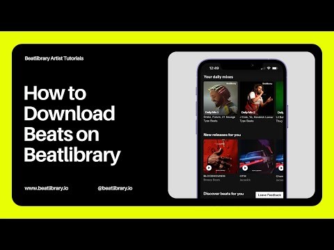 How to Download Beats on Beatlibrary