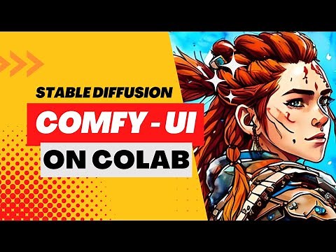 Stable Diffusion - ComfyUI - Google Colab Version - Basic Tutorial