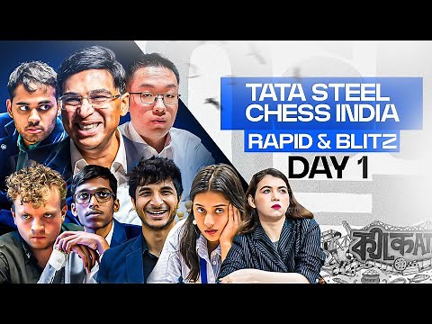 Tata Steel Chess India 2026 | Day 1 | Live commentary by Sagar and Amruta