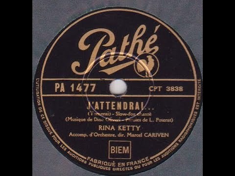 Rina Ketty " j'attendrai " ( Tornerai ) 1938