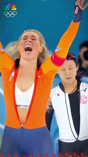 Jutta Leerdam won the Olympic gold medal and set a new record once again.#jakepaul #skating #sports
