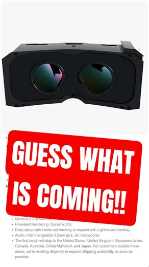 COMING SOON #vr #virtualreality #virtualrealityheadset