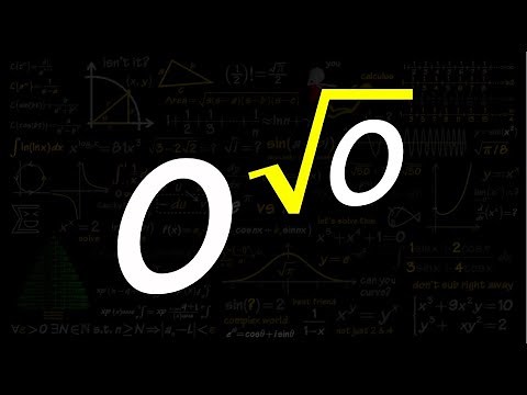 x^sqrt(x) when x is 0 vs. x is approaching 0