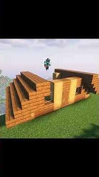 How to build a simple floating island #minecraftbuilding #tutorial #shortvideo #shorts