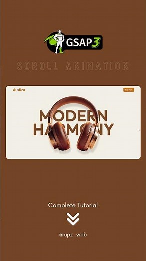 GSAP Scroll Animation for Modern Websites 🚀 | ScrollTrigger + Smooth Scroll #gsap #scrolltrigger