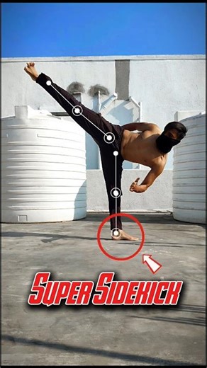 ⚡ Super Side Kick Tutorial | Powerful Side Kick Step by Step🔥 #taekwondo#martialarts#selfdefense#mma