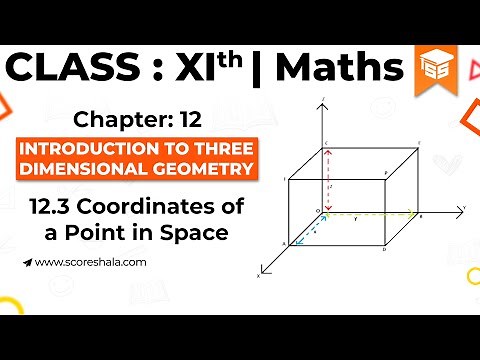 Coordinates of Point in Space | Ch 12 - 3D Geometry Class 11 Maths