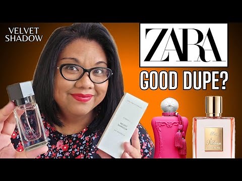 ZARA VELVET SHADOW (2023) | Parfums de Marly Oriana & Kilian Love Don't Be Shy Dupe?