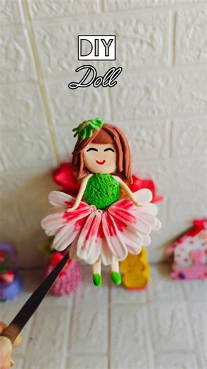 diy clay doll #clayart #doll #diy #diycrafts #princess