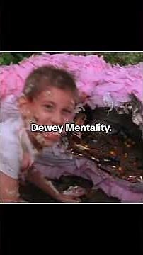 Dewey Mentality 😂📺 │ ByCrisZ Cine #shorts