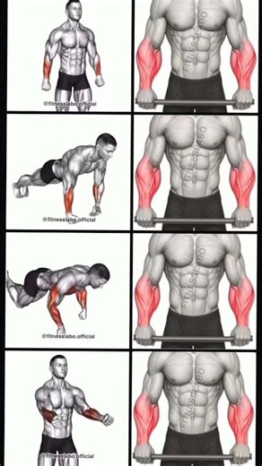 forearms hard workout with dumbbells at home #motivation #gymworkout #fitness #arms