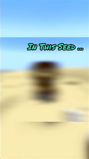 Best Desert Seed Ever 🔥 #minecraft