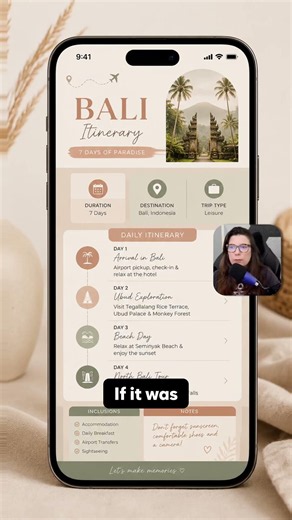 Design a Sellable Travel Itinerary in Canva (The Easy Way) #canva #design #tutorial